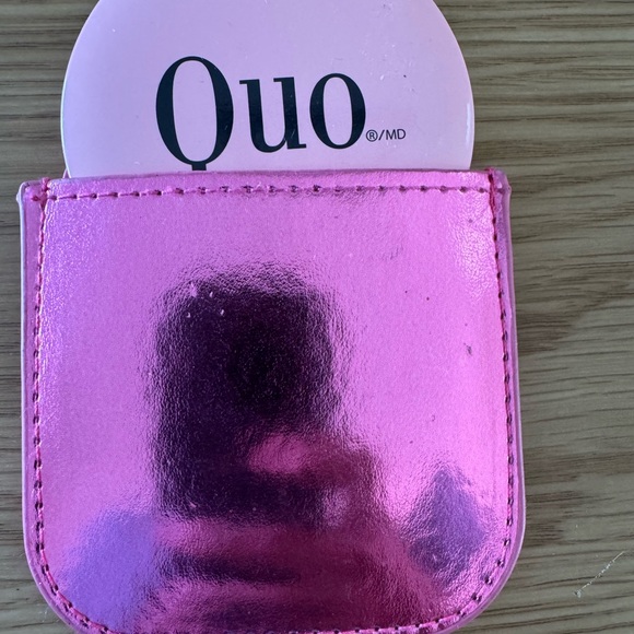 Pink Cat Ear Case with Mirror - Picture 2 of 4